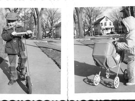 1955 March Dave, Mary.jpg